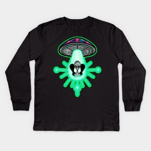 spaced out Kids Long Sleeve T-Shirt